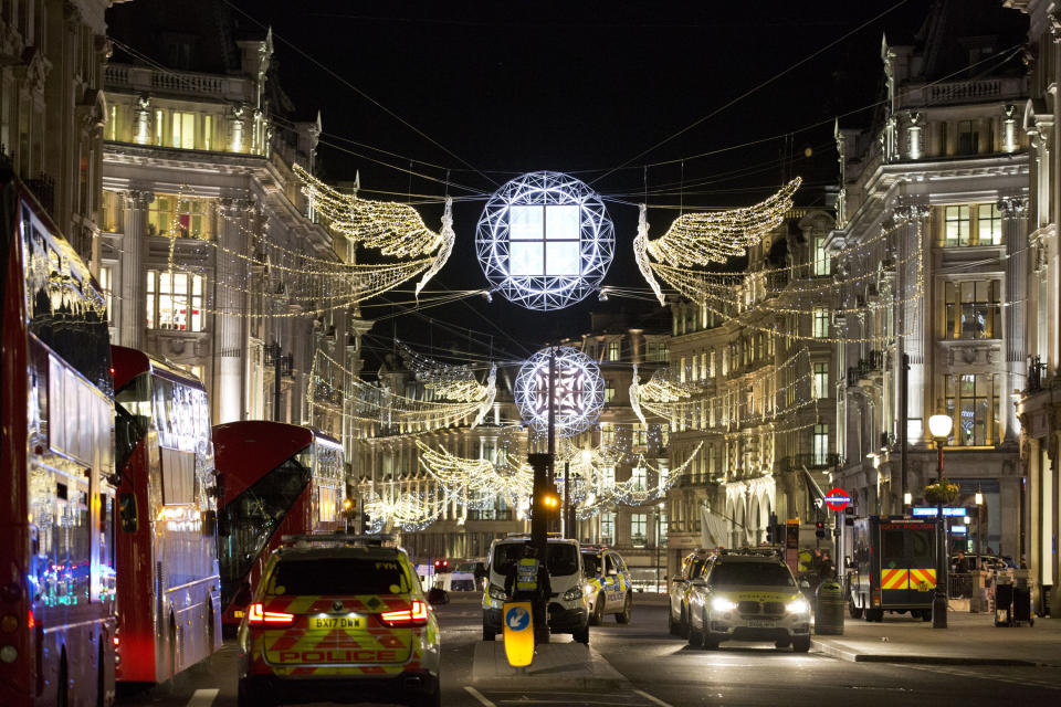 <em>Panic – the incident sparked chaos as people rushed to evacuate the packed Tube station (Pictures: PA)</em>