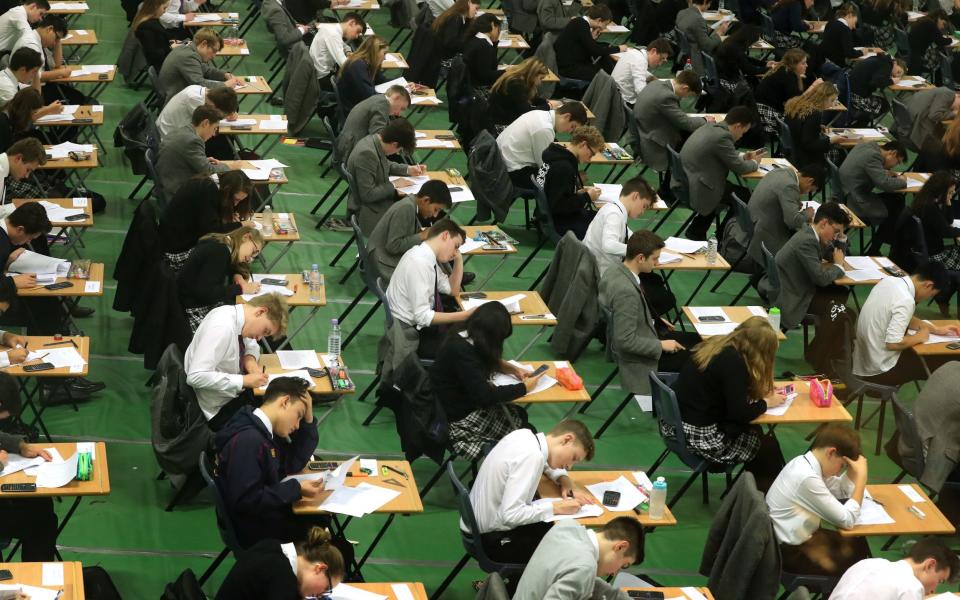 There are only two state-funded schools in the top ten for their A-level results in 2022 - Gareth Fuller/PA