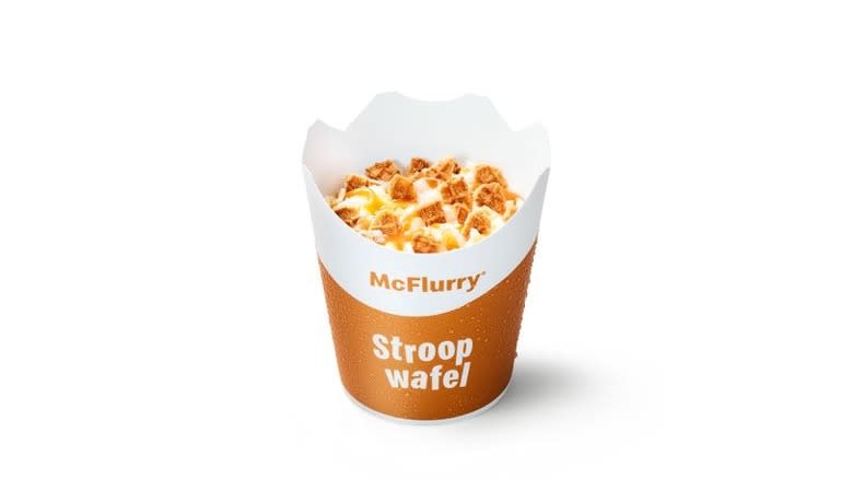 A Stroopwafel McFlurry