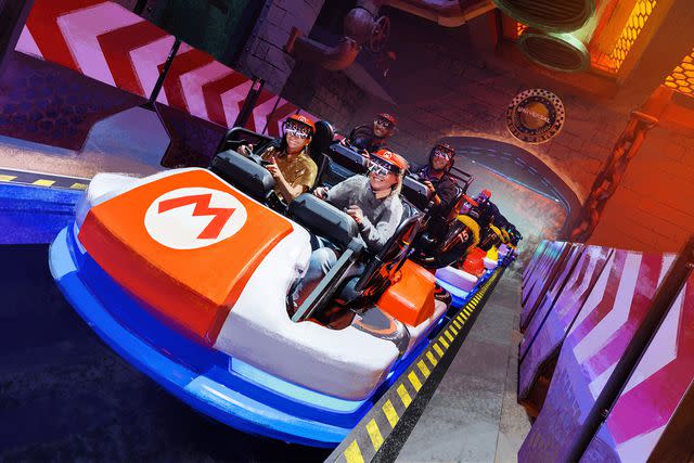 <p>Universal</p> Mario Kart: Bowser’s Challenge at Super Nintendo World Orlando