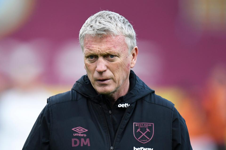 <p>David Moyes has West Ham on the brink of Europa League qualification</p> (Getty Images)