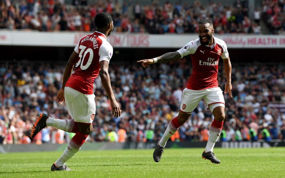 Alexandre Lacazette scored twice in the last five minutes - Getty Images Europe