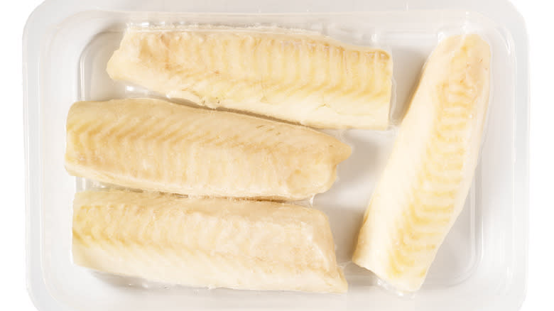 Packet of unlabeled fish