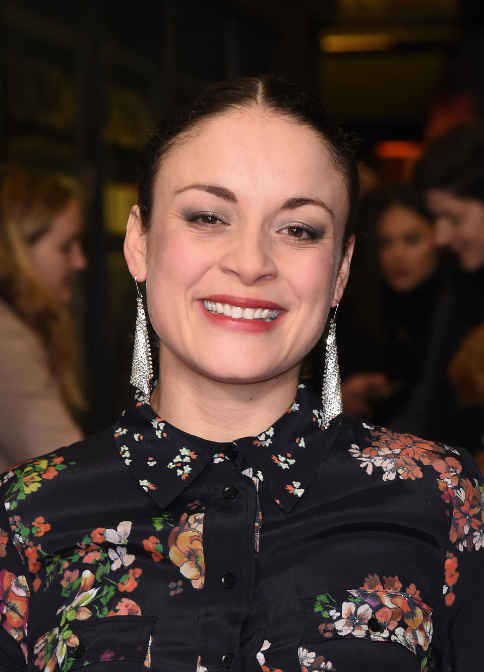 LONDON, ENGLAND - FEBRUARY 27: Rochenda Sandall attends the World Premiere of "Sulphur And White" at The Curzon Mayfair on February 27, 2020 in London, England. (Photo by David M. Benett/Dave Benett/WireImage)