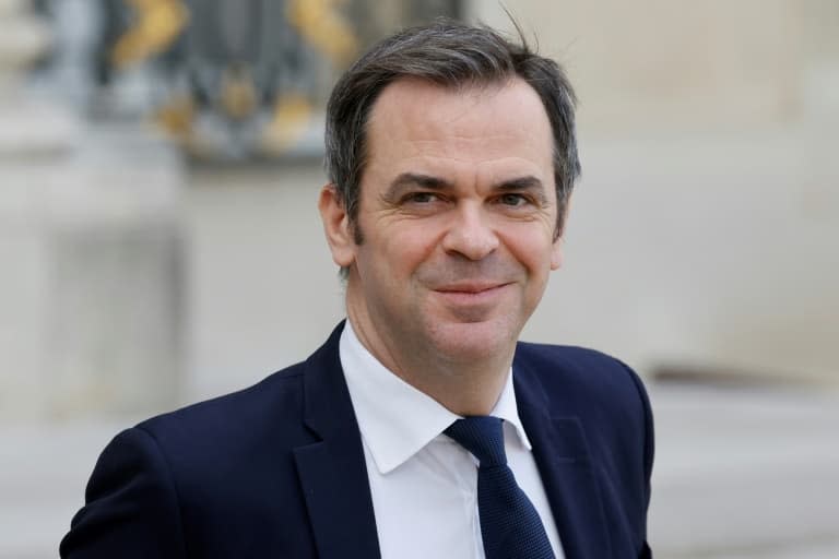 Le porte-parole du gouvernement Olivier Véran, le 15 mars 2023, à Paris - Ludovic MARIN © 2019 AFP