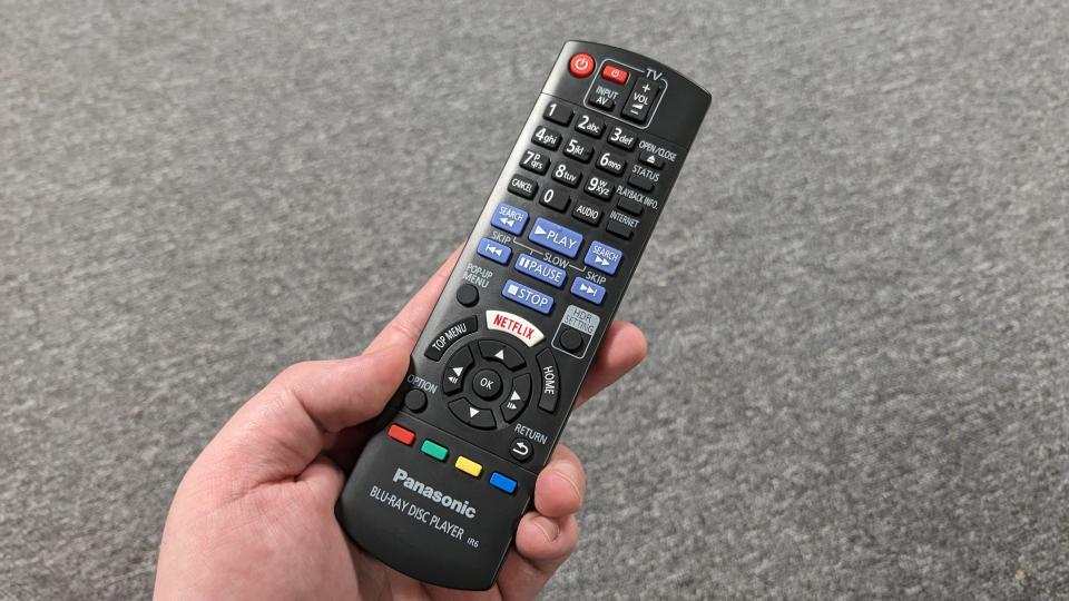 Panasonic DP-UB820 remote