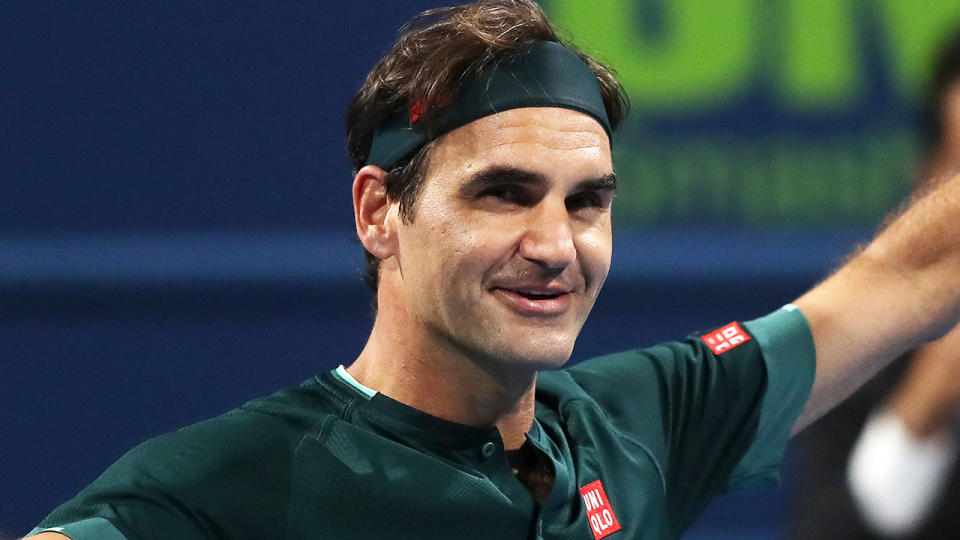 Roger Federer is auctioning off memorabilia from his record 20 grand slam victories to raise money for his charity. (Photo by Mohamed Farag/Getty Images)