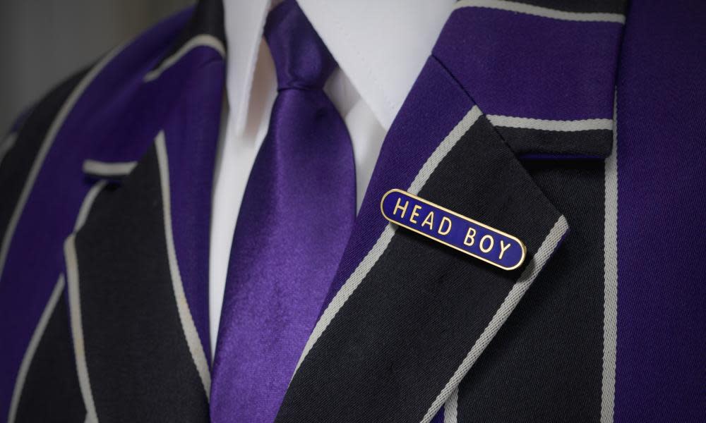 head boy badge