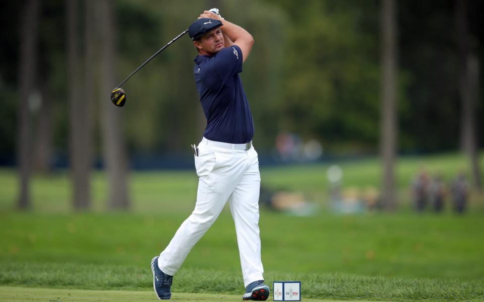 Bryson DeChambeau has kept his promise to attack Winged Foot - USA Today