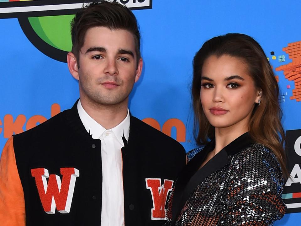 Jack Griffo and Paris Berelc 2018