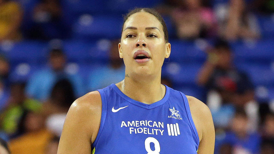 Liz Cambage has ripped into the WNBA. Pic: Getty