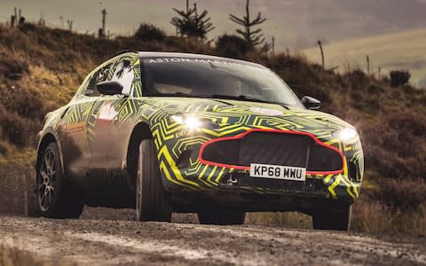 Aston Martin DBX 2019 - Credit: Drew Gibson 