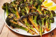 <p>Don't you just love when the end of broccoli florets get nice and charred? The best way to accomplish that is on the grill!</p><p>Get the recipe from <a href="https://www.delish.com/cooking/recipe-ideas/a27185834/grilled-broccoli-recipe/" rel="nofollow noopener" target="_blank" data-ylk="slk:Delish;elm:context_link;itc:0;sec:content-canvas" class="link ">Delish</a>.</p>