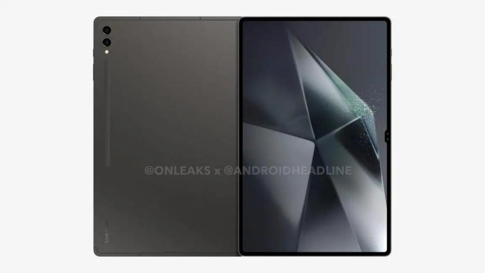 Renders of the Samsung Galaxy Tab S10 Ultra