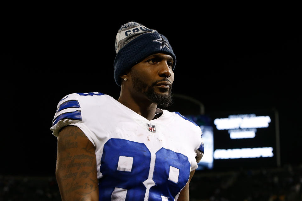 Dez Bryant is angling for a comeback after two years away from the NFL. (Photo by Lachlan Cunningham/Getty Images)