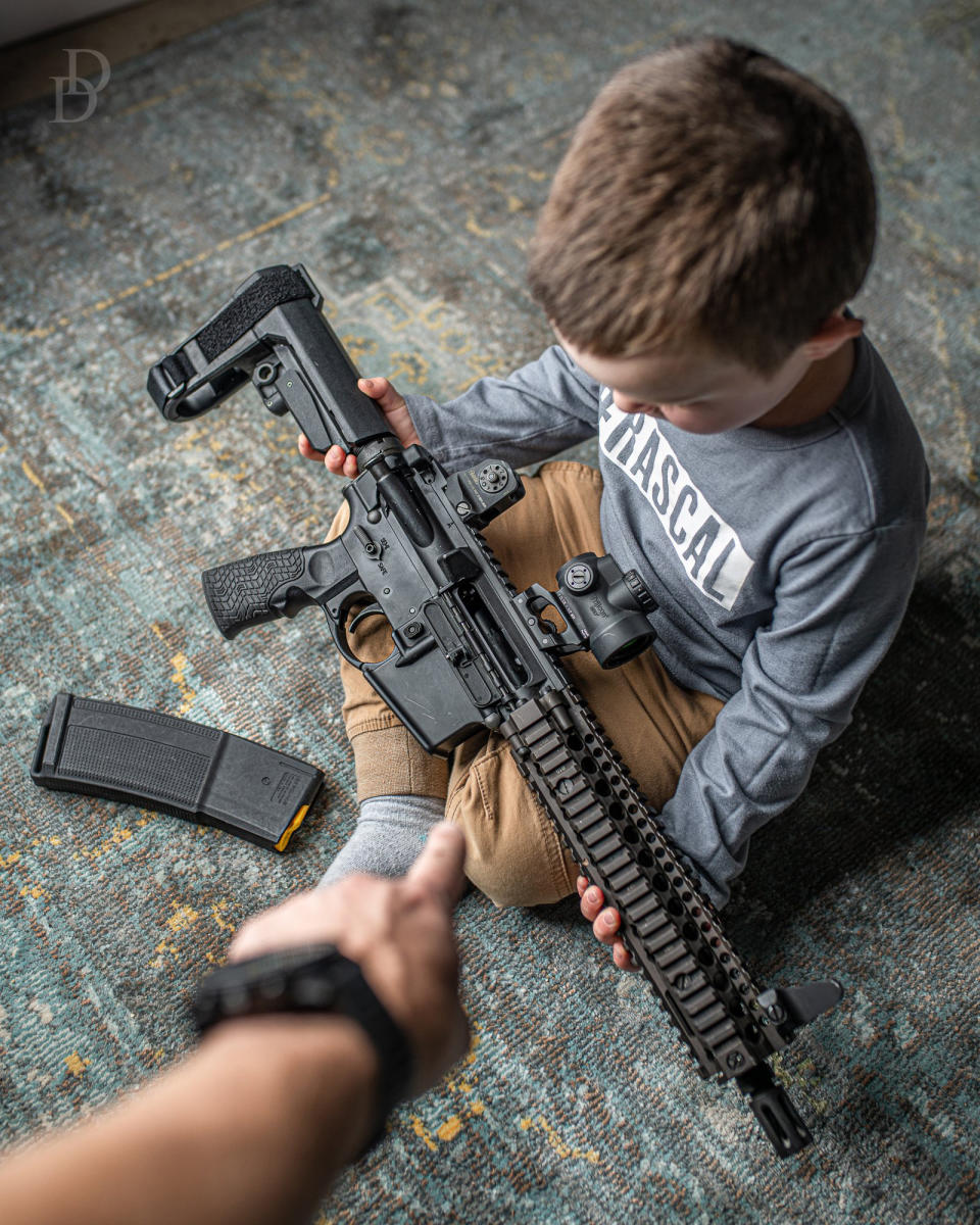 This photo was posted on the Daniel Defense Twitter account May 16 with the caption 