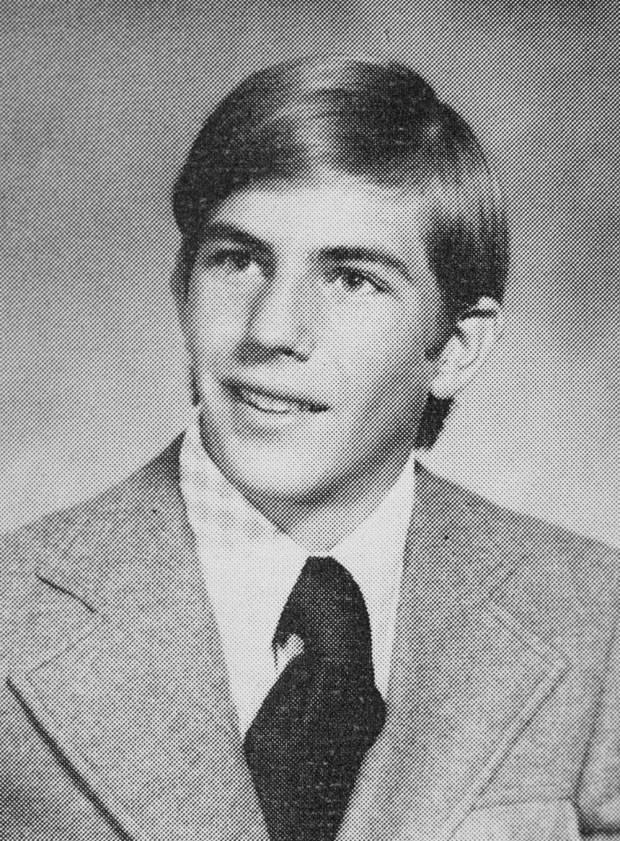 <p>Kevin Costner's yearbook photo from Villa Park High School in Orange County, California. He played on the <a href="https://parade.com/1060349/dillondodson/best-baseball-movies/" rel="nofollow noopener" target="_blank" data-ylk="slk:baseball;elm:context_link;itc:0;sec:content-canvas" class="link ">baseball</a> and basketball team. </p>