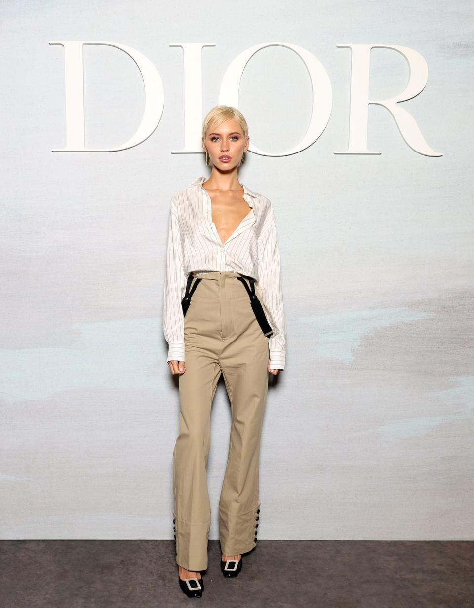 Iris Law attends the Christian Dior (Getty Images for Christian Dior)