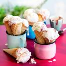 <p>This delicious elderflower ice cream recipe takes just 10 minutes to prepare before freezing.</p><p><strong>Recipe: <a href="https://www.goodhousekeeping.com/uk/food/recipes/a535401/no-churn-elderflower-ice-cream/" rel="nofollow noopener" target="_blank" data-ylk="slk:No-churn Elderflower Ice Cream;elm:context_link;itc:0;sec:content-canvas" class="link ">No-churn Elderflower Ice Cream</a></strong></p>