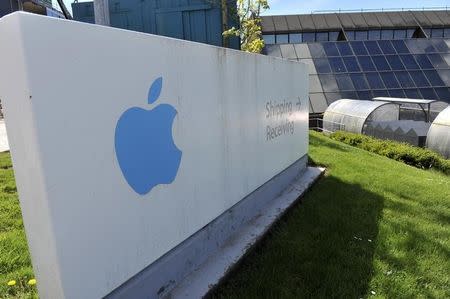 Apple Operations International, a subsidiary of Apple Inc, is seen in Hollyhill, Cork, in the south of Ireland May 21, 2013. REUTERS/Michael MacSweeney