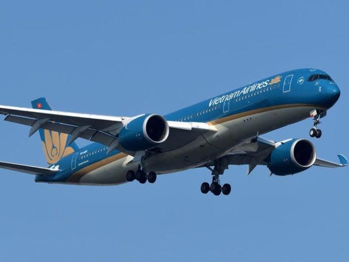 Vietnam Airlines Airbus A350-900 aircraft.
