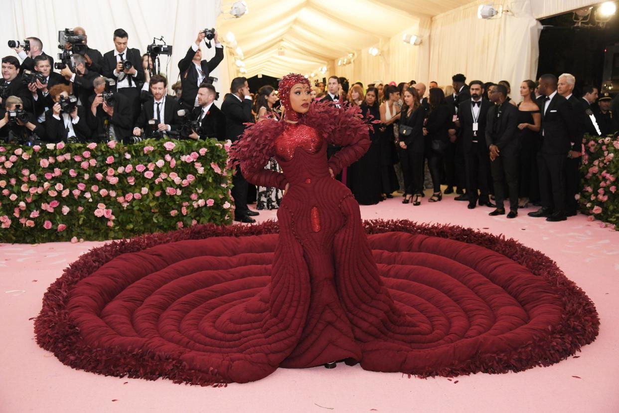 cardi b 2019 met gala