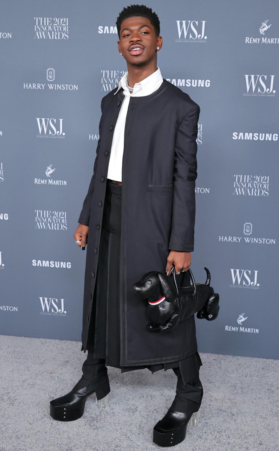 Lil Nas X attends WSJ Magazine 2021 Innovator Awards at Museum of Modern Art on November 01, 2021 in New York City.