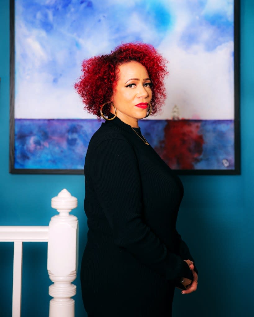 Nikole Hannah-Jones tells students of color they will face disproportionate punishment at school. The Washington Post via Getty Images