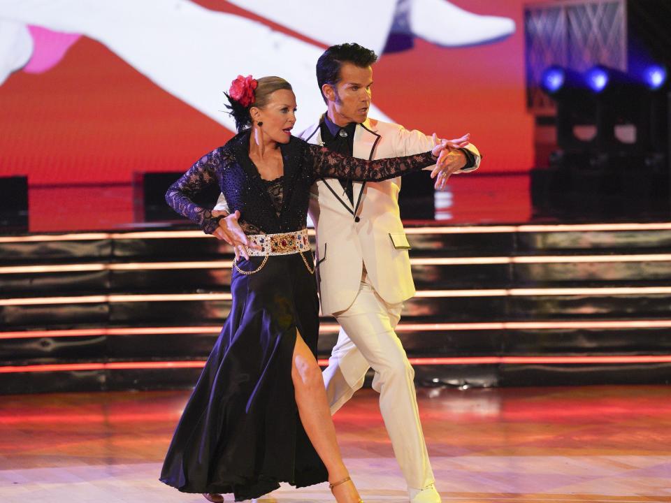 Cheryl Ladd and Louis Van Amstel on season 31 of "Dancing With the Stars."