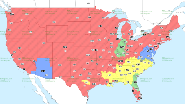 Jaguars vs. Colts broadcast map: Where will the game be on TV?