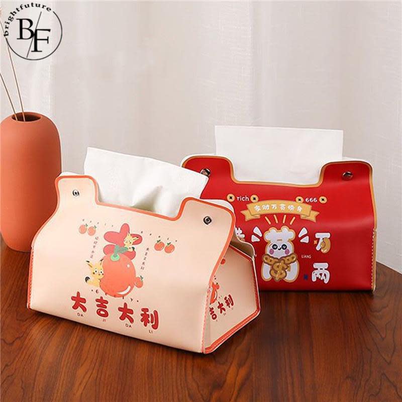 New Year Cute Trendy Tissue Box. (Photo: Shopee SG)