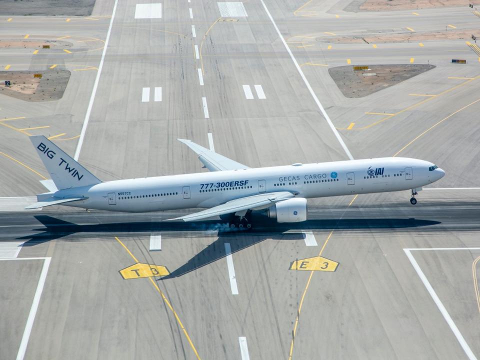 Israel Aerospace Industries Boeing 777-300ER "Big Twin" cargo plane