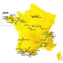 <p>The<a href="https://www.letour.fr/en/overall-route" rel="nofollow noopener" target="_blank" data-ylk="slk:2021 Tour de France;elm:context_link;itc:0;sec:content-canvas" class="link "> 2021 Tour de France</a> begins on June 26 with a route that is just over 2,100 miles. Here’s a quick look at every stage this year, and here are the stages you <a href="https://www.bicycling.com/tour-de-france/a36813410/tour-de-france-best-stages-2021/" rel="nofollow noopener" target="_blank" data-ylk="slk:simply won’t want to miss;elm:context_link;itc:0;sec:content-canvas" class="link ">simply won’t want to miss</a>.</p>