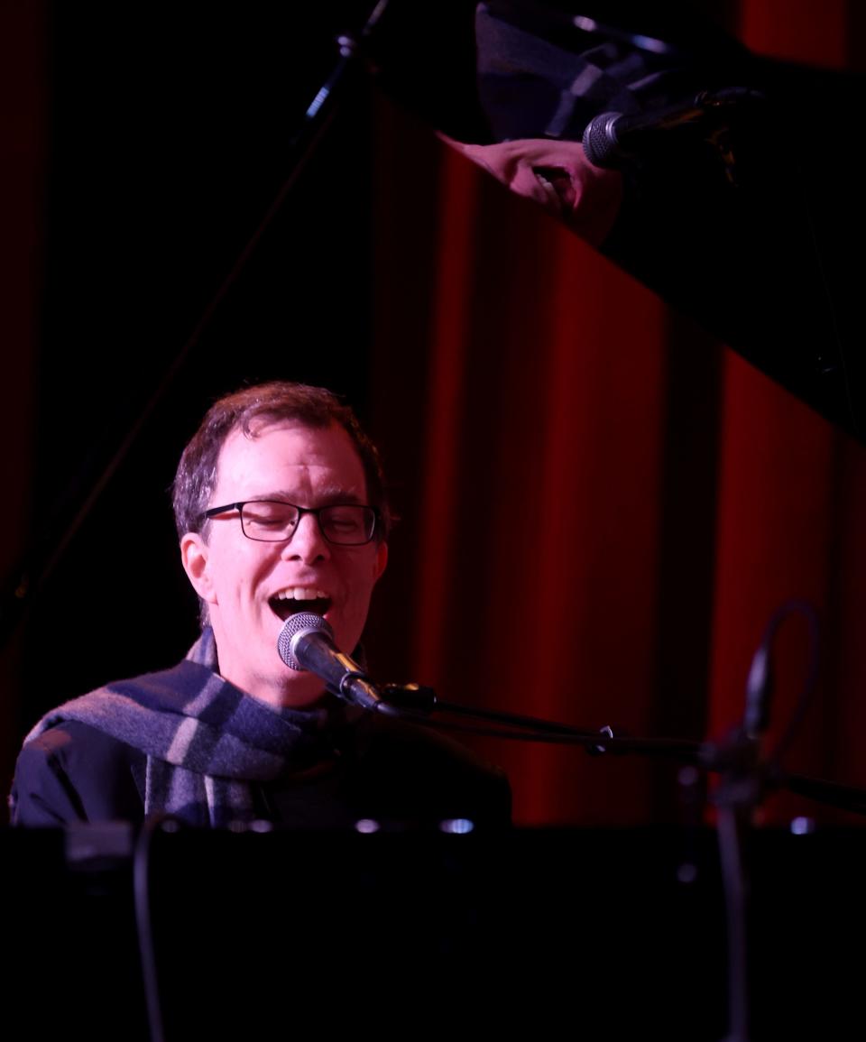 Ben Folds performs during the “Hello From the Hills” benefit concert at City Winery Sunday, Jan. 28, 2024.