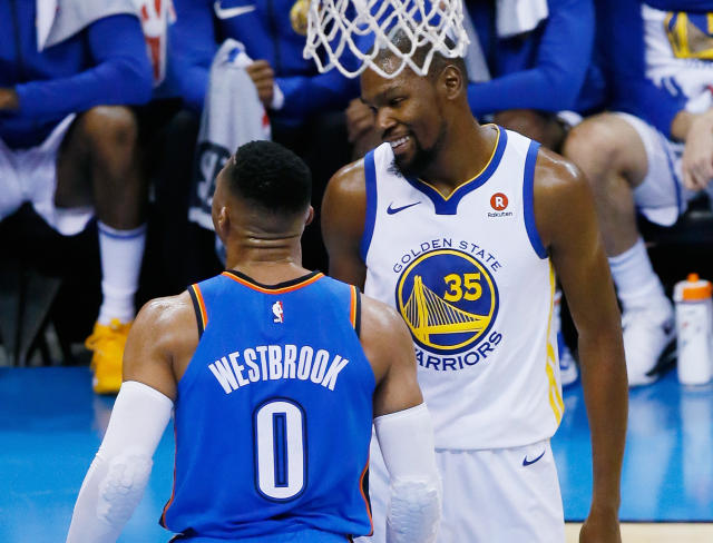Putting Kevin Durant, Russell Westbrook bad night in historical