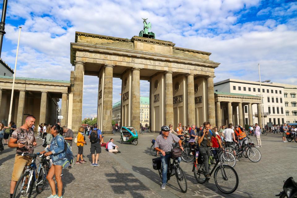 Berlin belegt den ersten Platz auf dem Ranking für die fahrradfreundlichsten Städte Europas. - Copyright: picture alliance / CHROMORANGE | Udo Herrmann