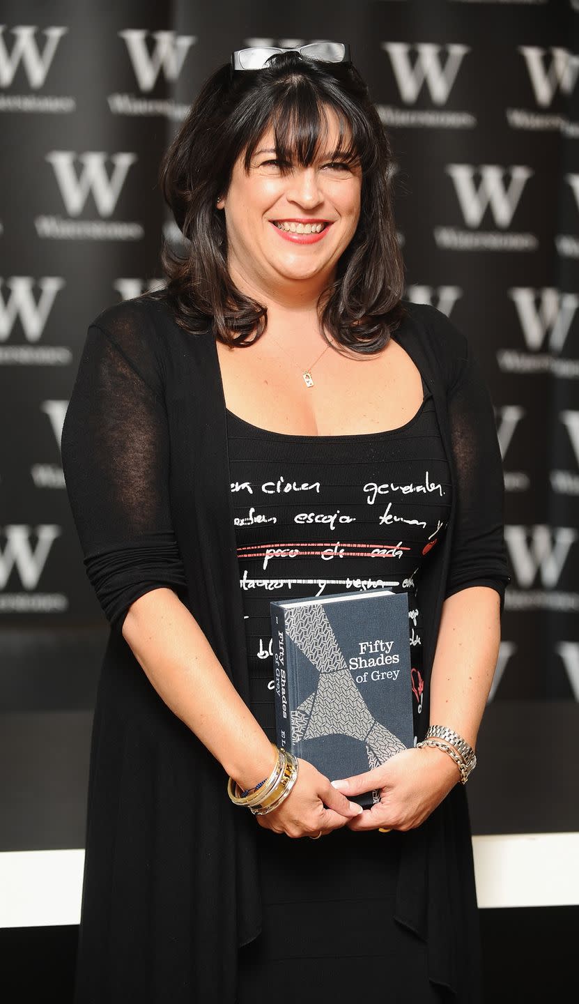 E L James is the world’s highest-earning author.