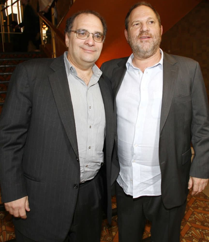 Bob and Harvey Weinstein