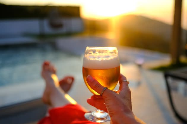 "If all of those other concerns are out the window and people want to get a tan, putting beer on their skin may actually do the opposite,” said Dr. Zakia Rahman. <span class="copyright">Marina Cavusoglu via Getty Images</span>