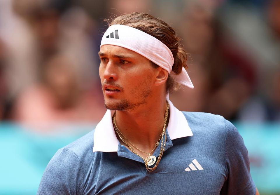 Alexander Zverev will go on trial in Germany from May 31 (Getty Images)