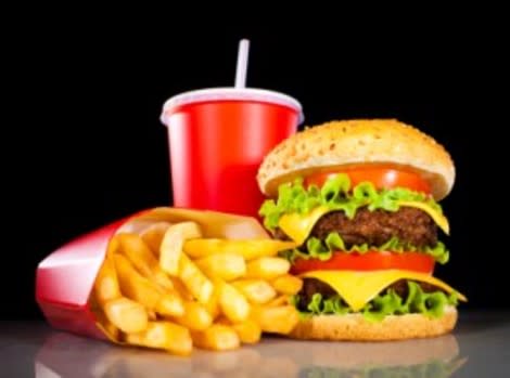 Studies show that parents underestimate the calories in fast food.