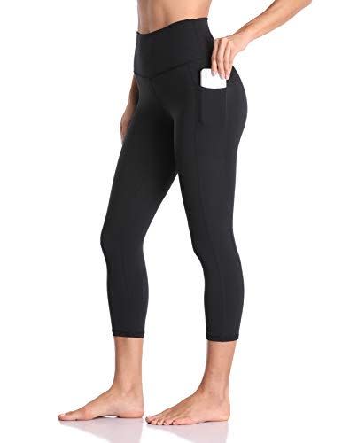 3) Colorfulkoala Women’s High Waisted Yoga Capris