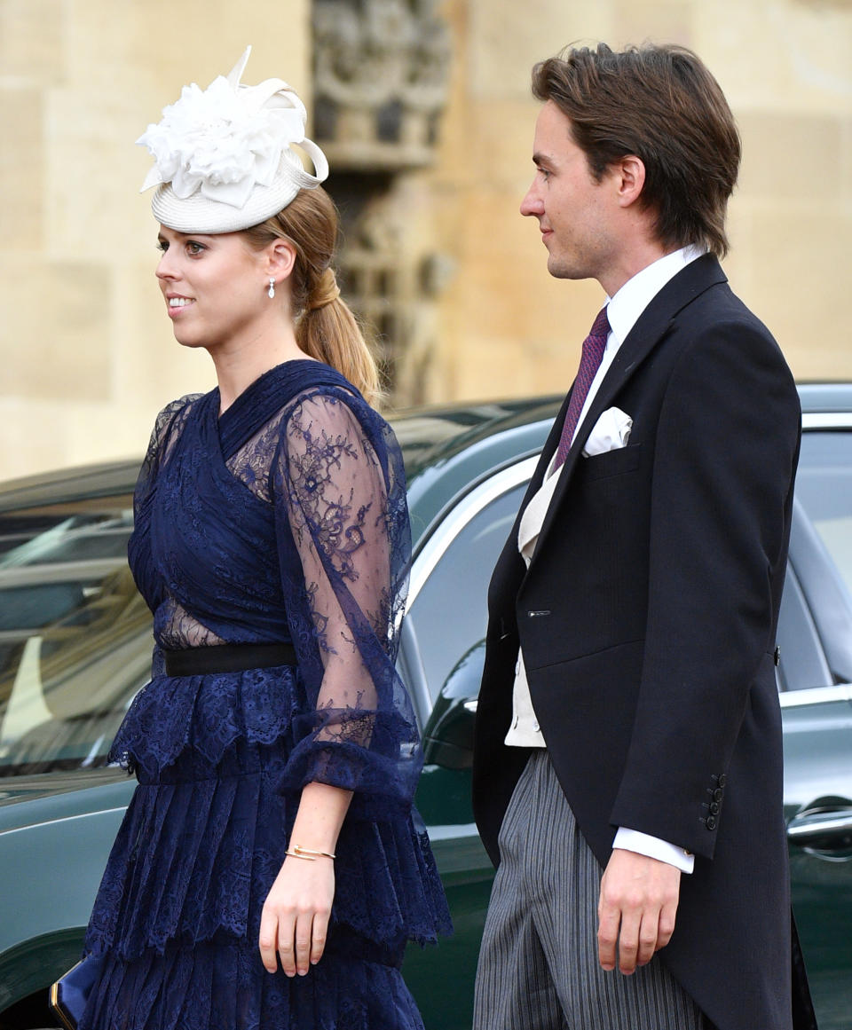 Lady Gabriella Windsor y Thomas Kingston pasaron por el altar el 18 de mayo de 2019, primer evento real al que asistieron juntos nuestros protagonistas. (Foto: Max Mumby / Getty Images)