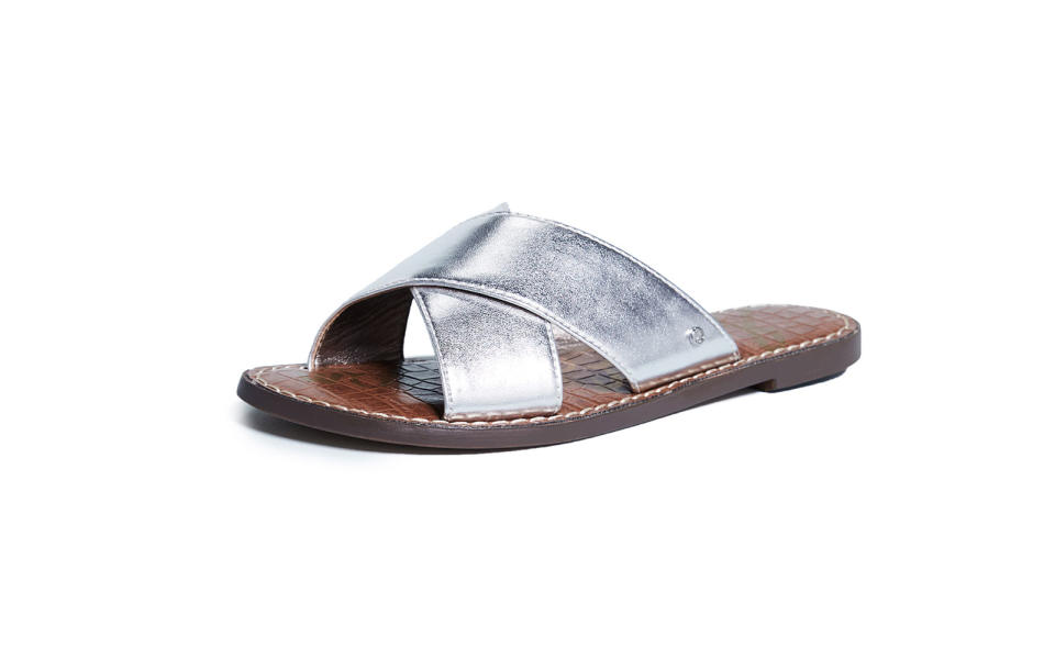 The Slide Sandal: Sam Edelman Gertrude Crisscross Slides