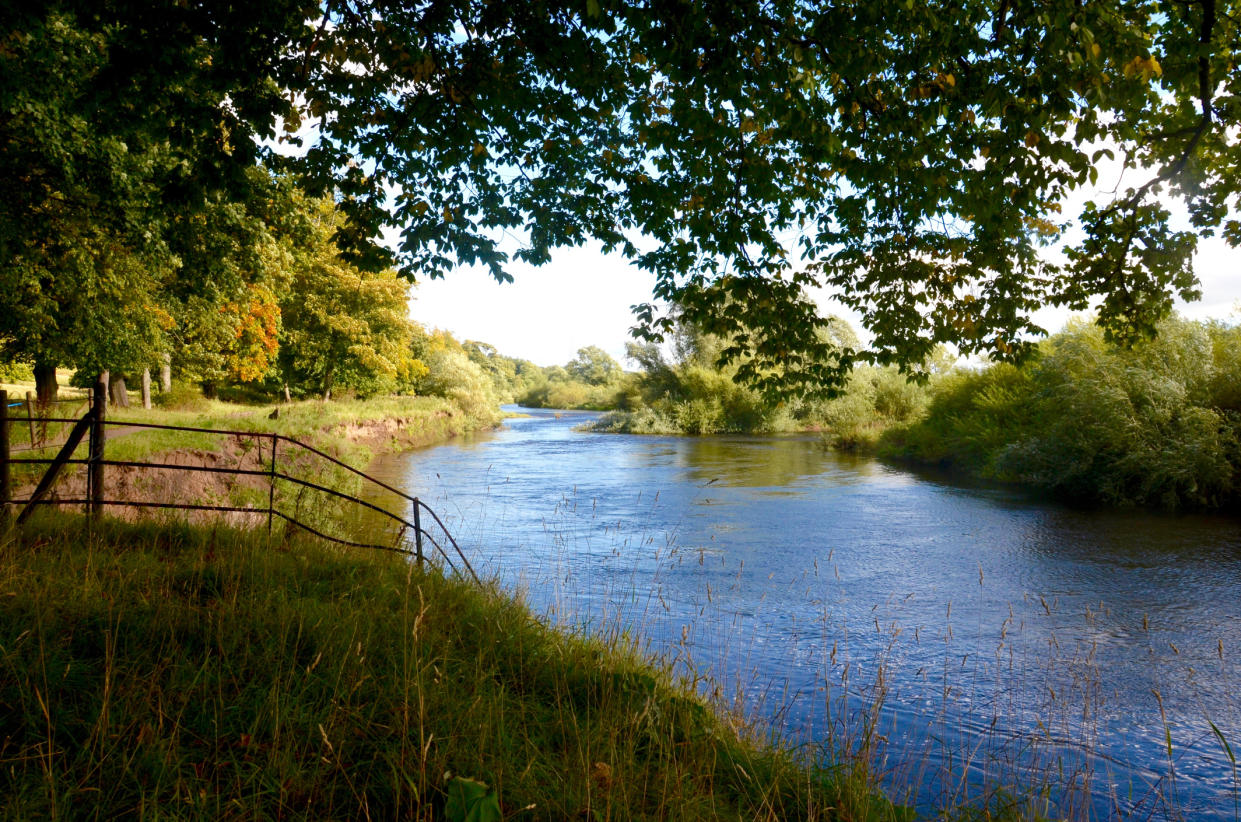 The River Clyde at Baron's Haugh in Motherwell