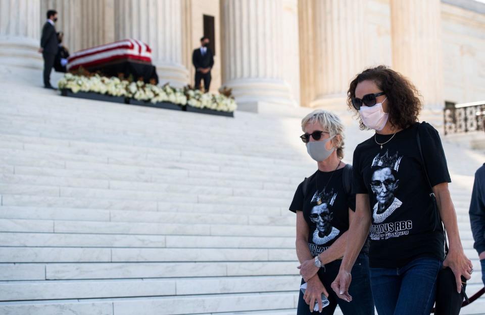 Ruth Bader Ginsburg Laid to Rest: The Photos