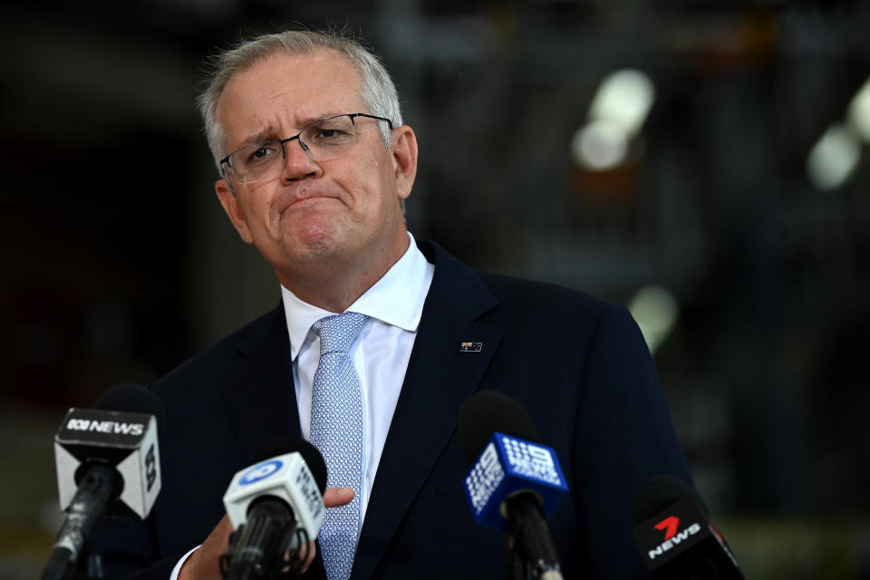 Prime Minister Scott Morrison is staring down a 'women problem' at the upcoming election. Source: AAP