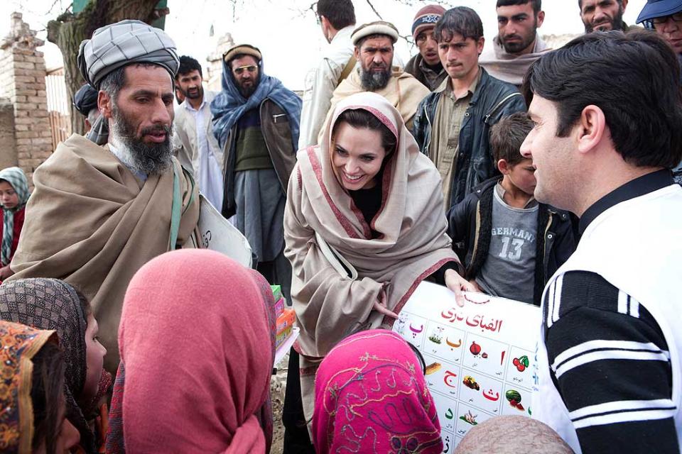 Angelina Jolie Afghanistan