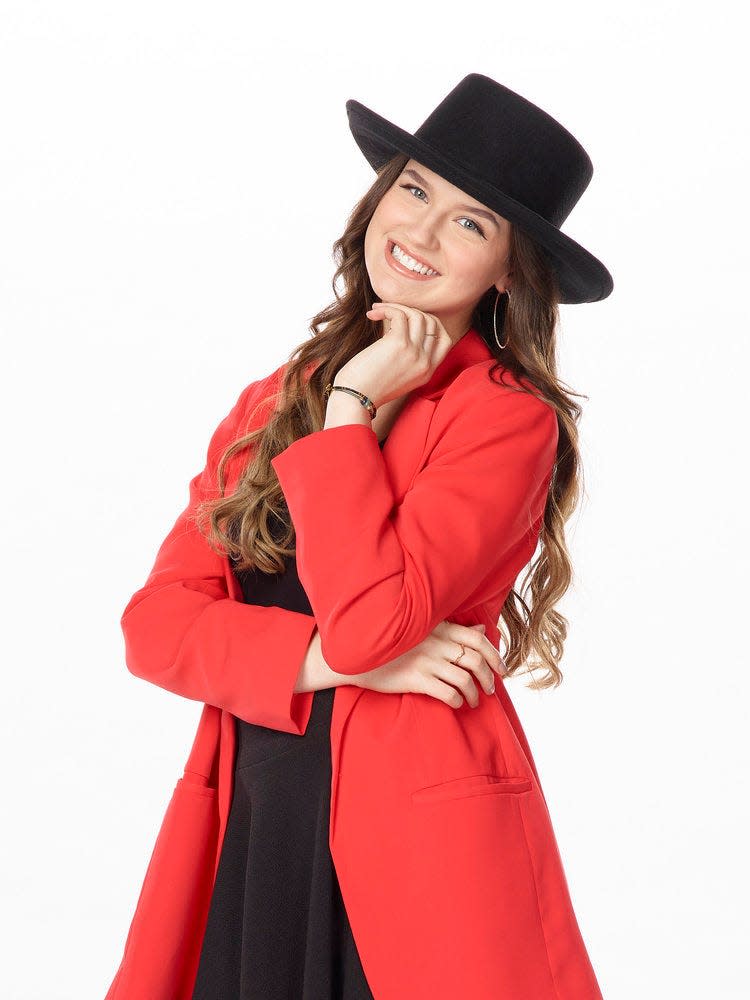 "The Voice" contestant Grace West, who grew up in Canton and now lives in Nashville.