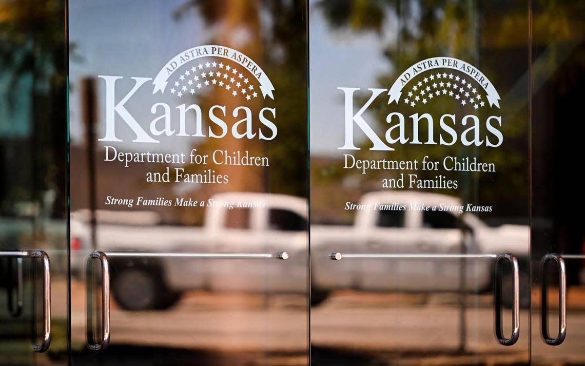 The Kansas Department for Children and Families office in Topeka, Kansas.